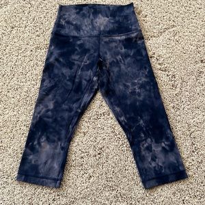 Lululemon Align HR Crop 17” Diamond Dye